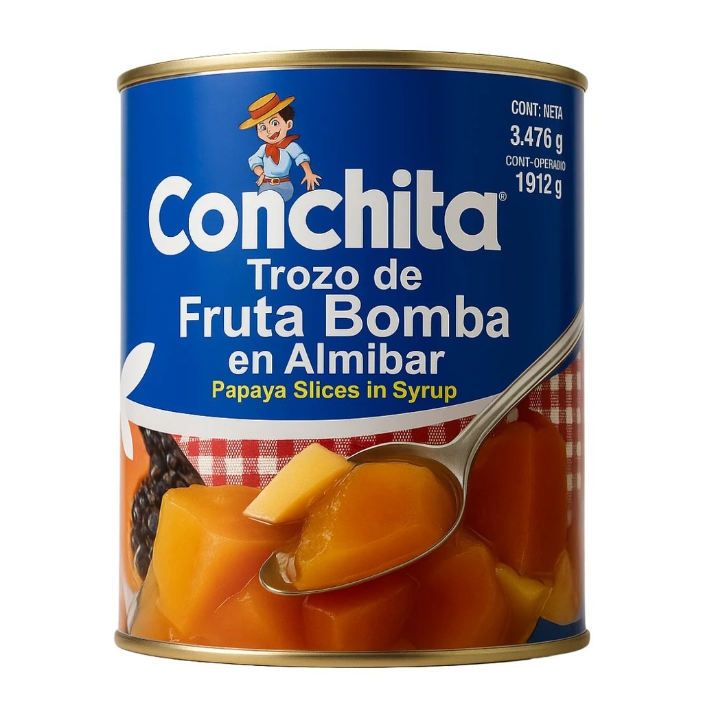 [CSV-00094] Trozos de Fruta bomba en almíbar - 3 kg