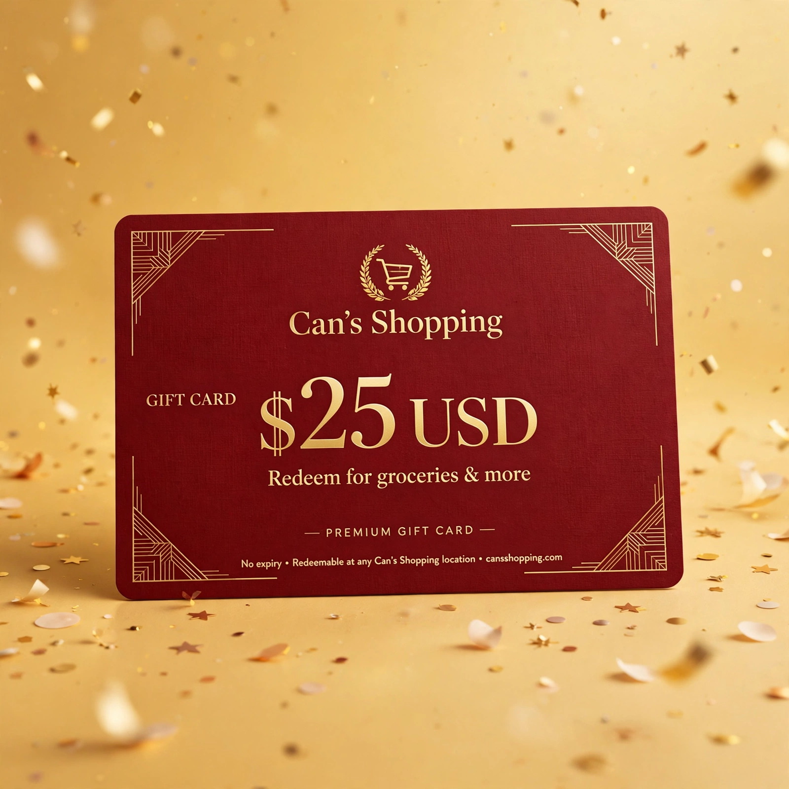 Tarjeta de regalo $25