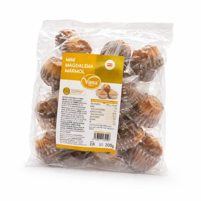 Mini Magdalenas Mármol Vima 200 g