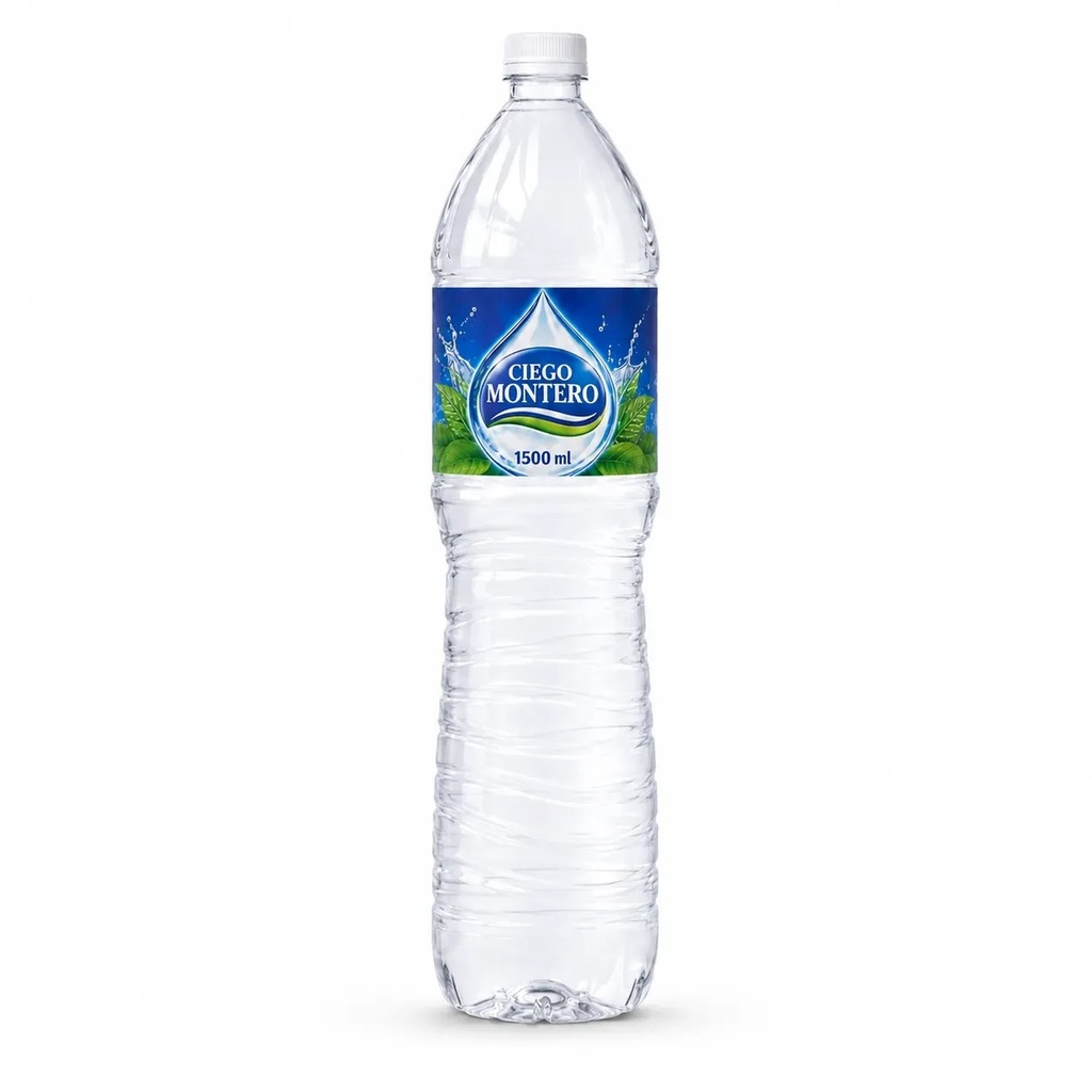 [BEB-00001] Agua Natural Ciego Montero 1.5 L