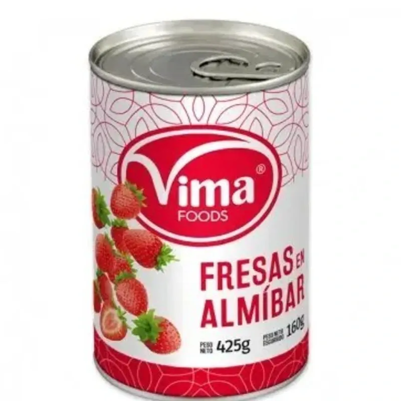 [CSV-00025] Fresa en Almíbar Vima Foods - 425 g