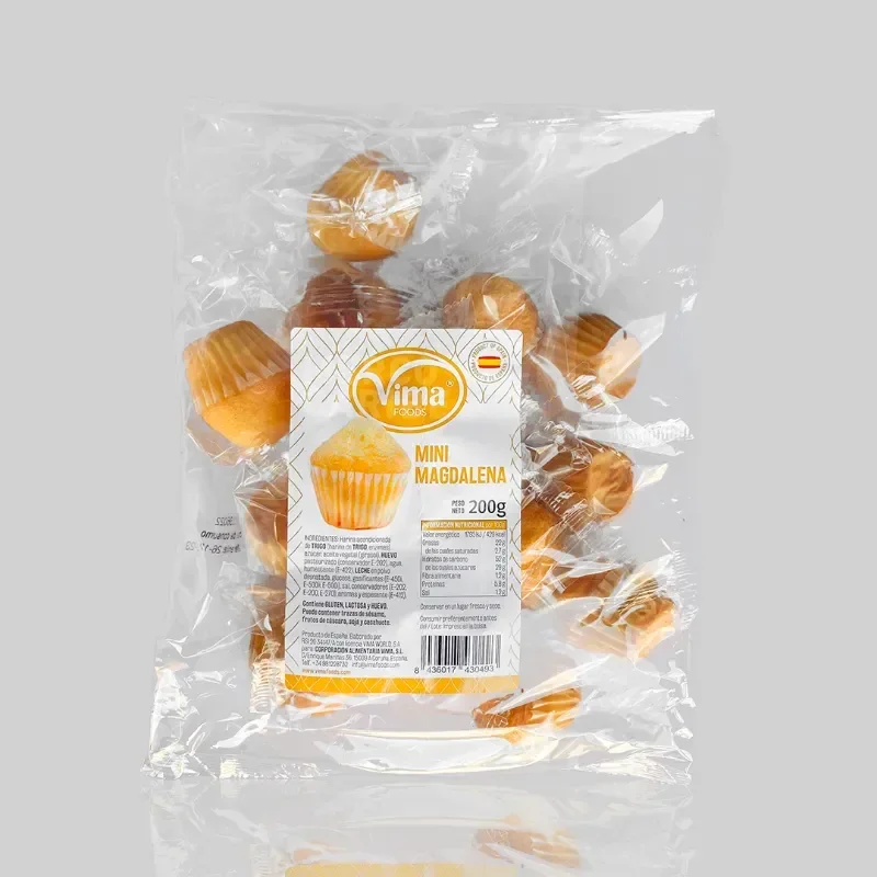 Mini Magdalenas Naturales Vima 200 g