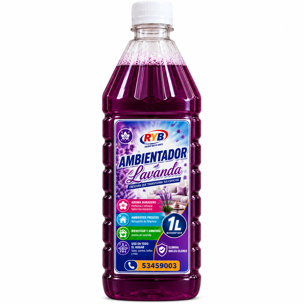 [HOG-00038] Ambientador de Lavanda RYB 1L
