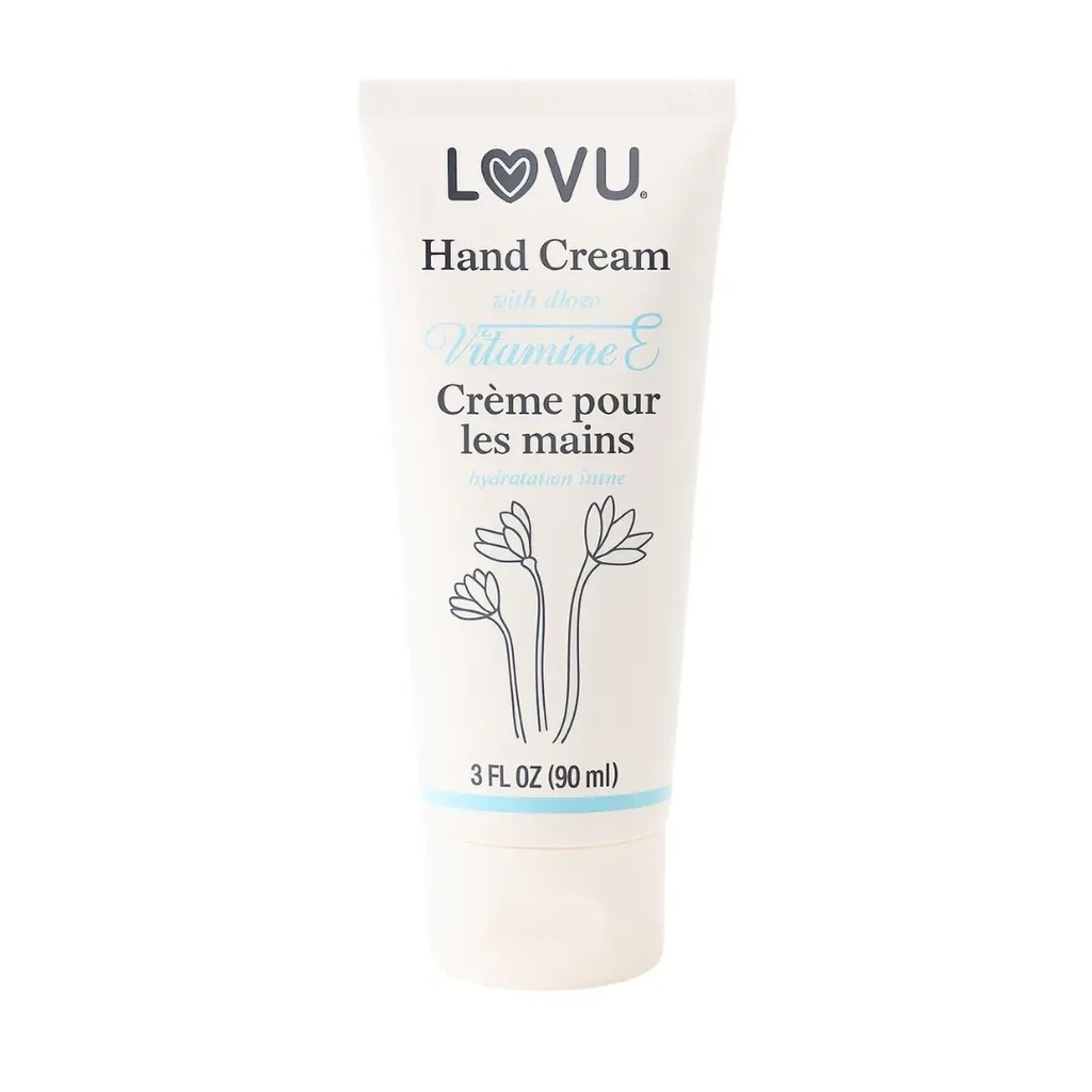 [HIG-00037] Crema de Manos LOVU con Vitamina E 90 ml - Hidratación Profunda