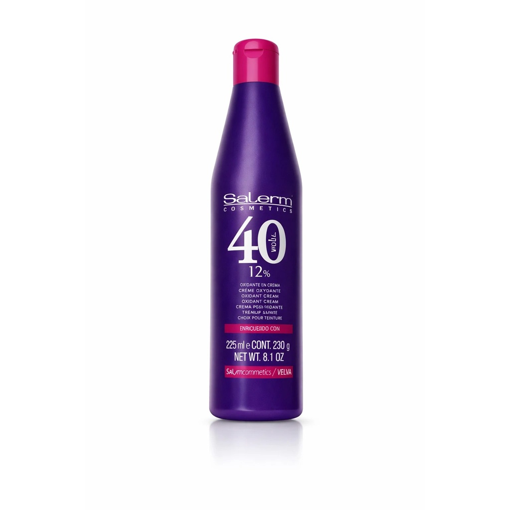 [HIG-00092] Oxidante en Crema Salerm 40 Vol (12%) - Aloe Vera | 225 ml