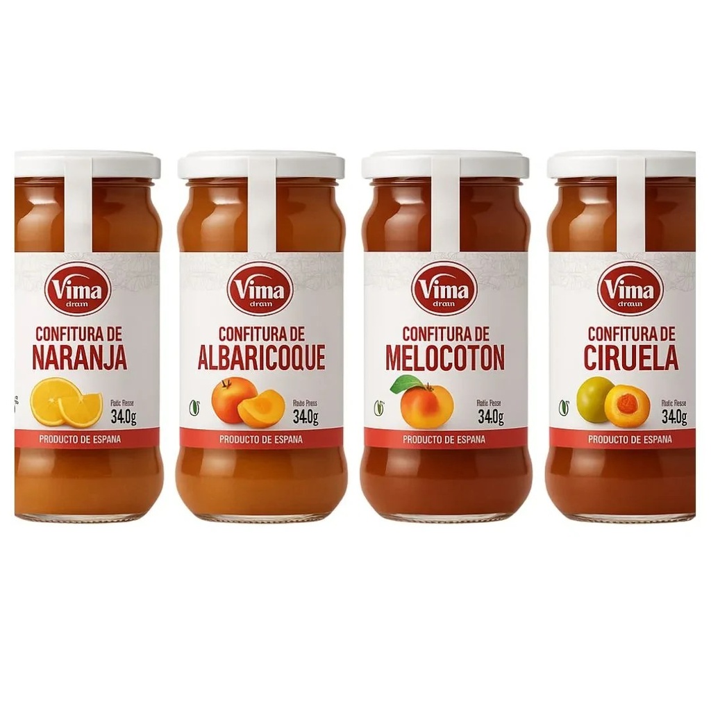 [SNA-00042] Confituras Vima Sabores Frutales 340 g