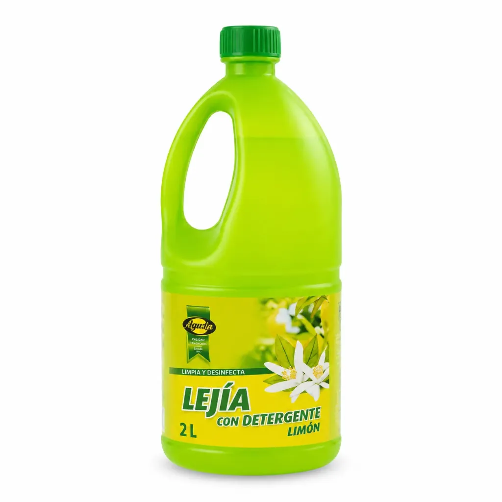 Lejía con Detergente Limón