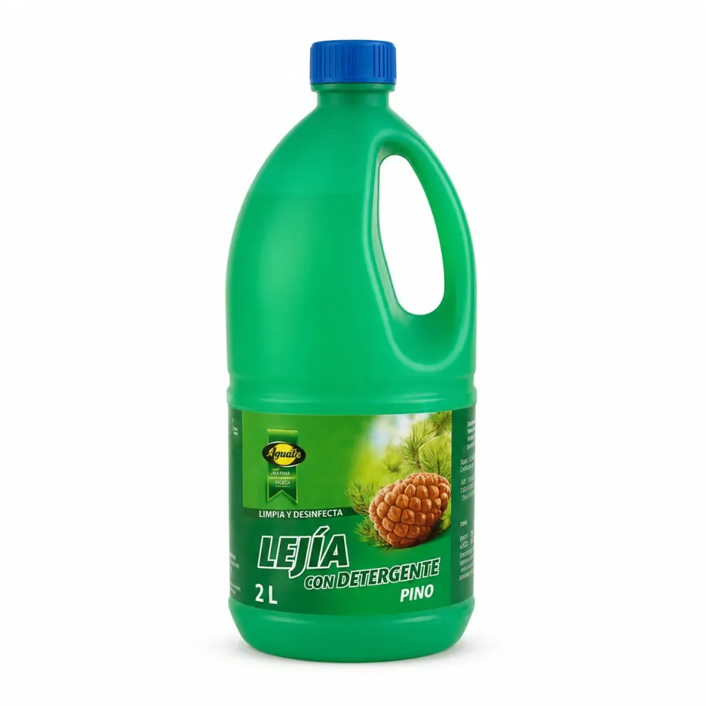 Lejía con Detergente Pino