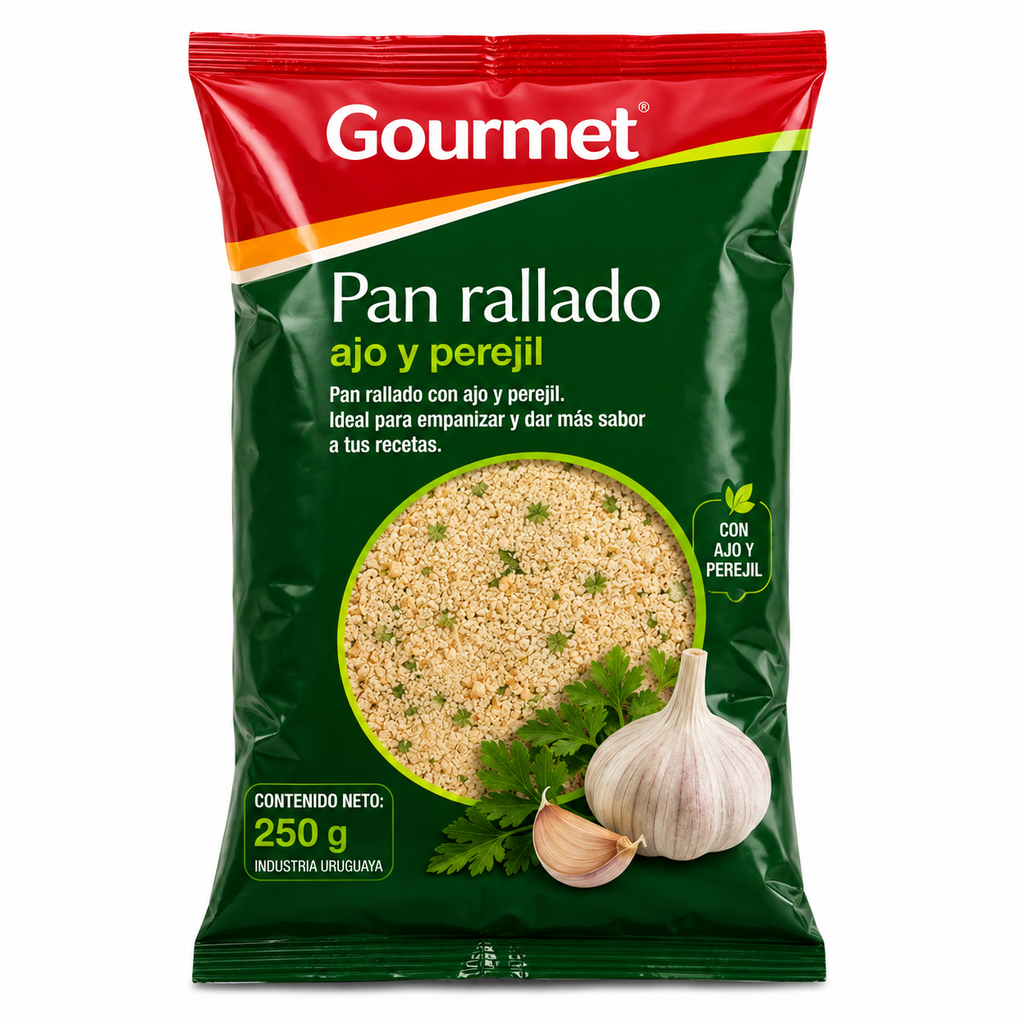 [PNRLLDC] Pan Rallado con Ajo y Perejil