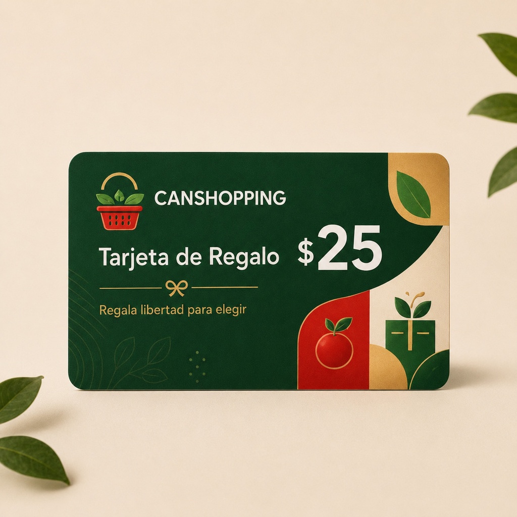 [GIFT25] Tarjeta de Regalo Canshopping – $25