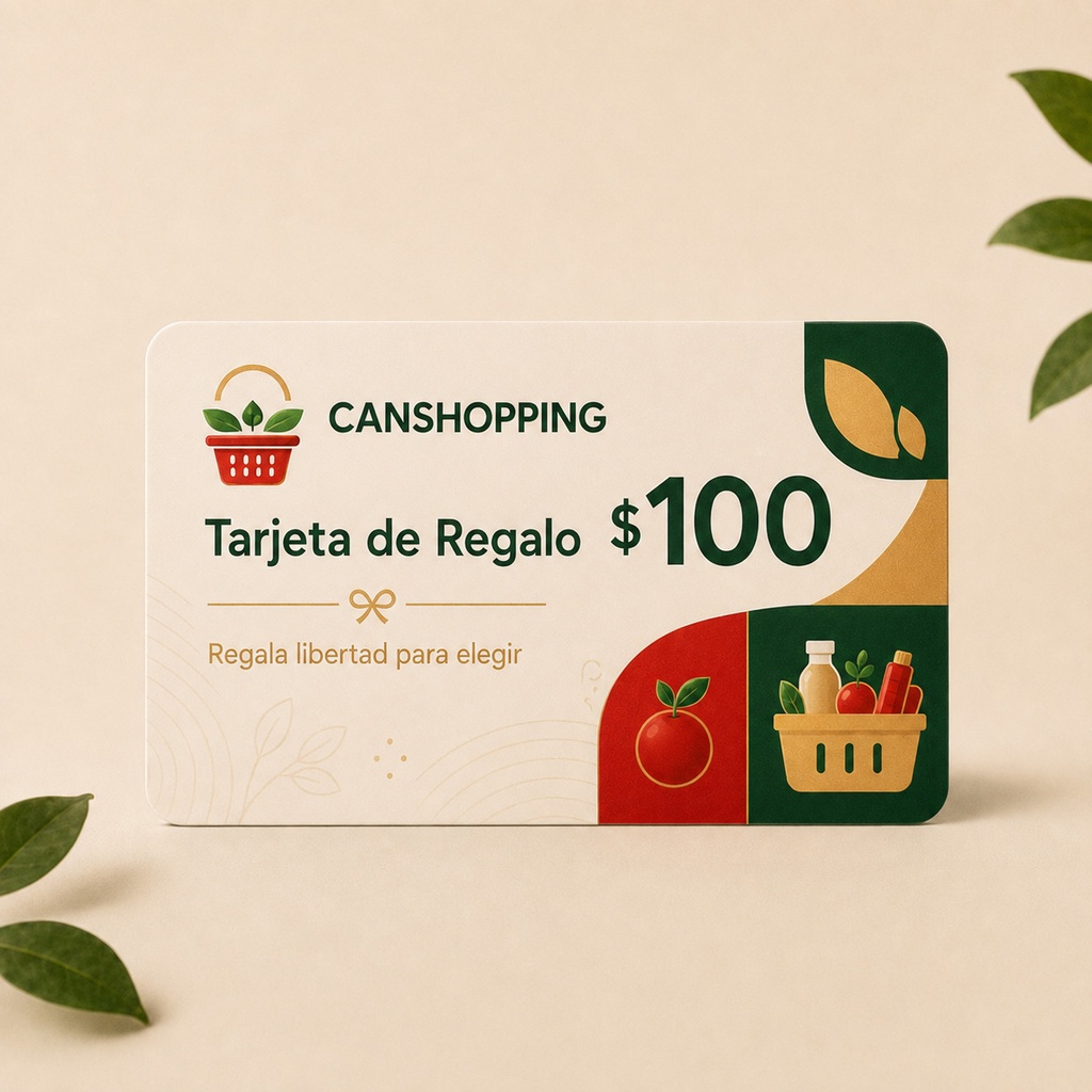 [GIFT100] Tarjeta de Regalo Canshopping – $100