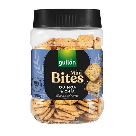 Galleta Gullón Mini Bites Quinoa y Chía 250 g