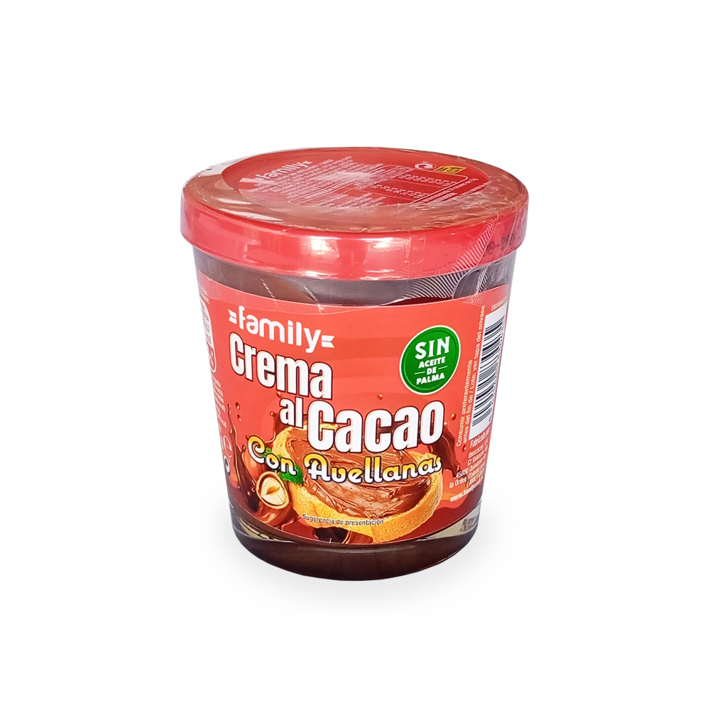 Crema de Cacao con avellanas