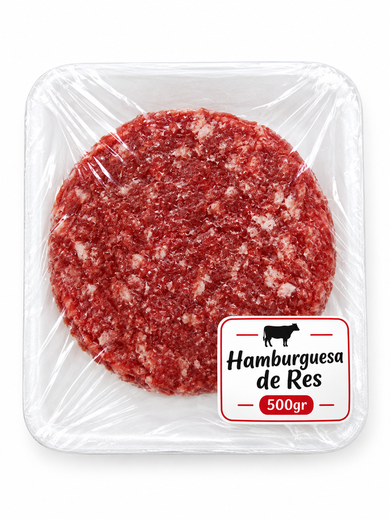 Hamburguesa Res pack