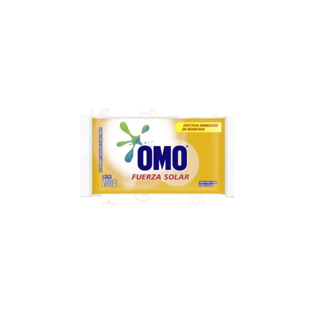 🧼 Jabón de Lavar OMO Fuerza Solar (200g)