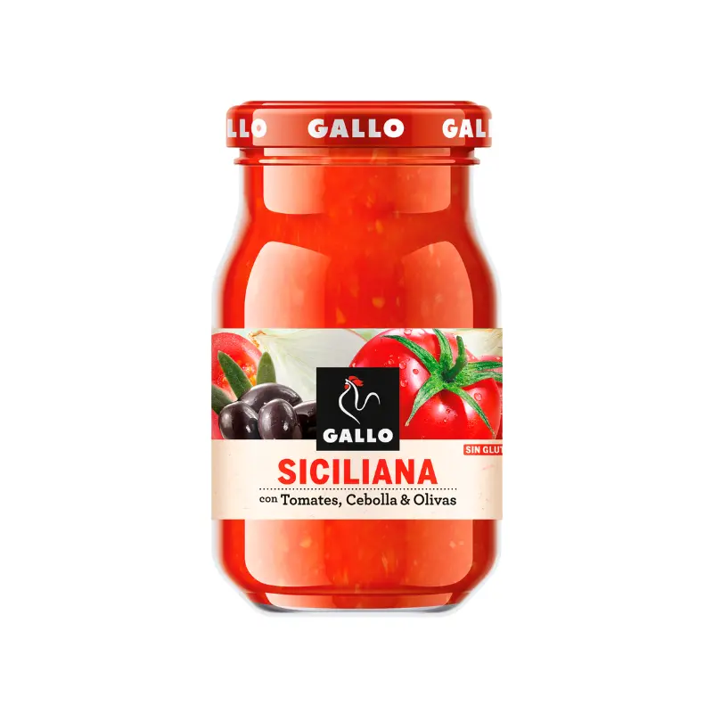 [P208] 🍅 Salsa Siciliana Gallo 400g