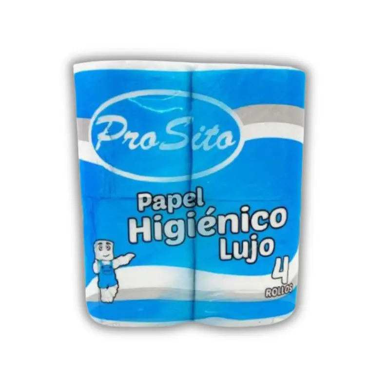 🧻 Papel Higiénico ProSito Lujo – Paquete de 4 Rollos