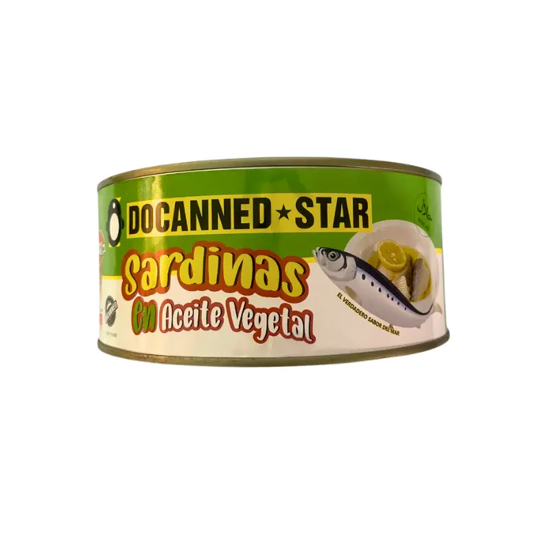Sardinas en Aceite Vegetal-Doncanned
