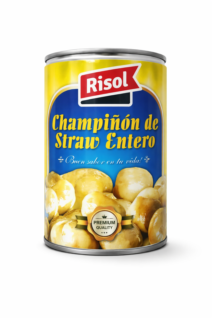 Champiñón Straw Entero