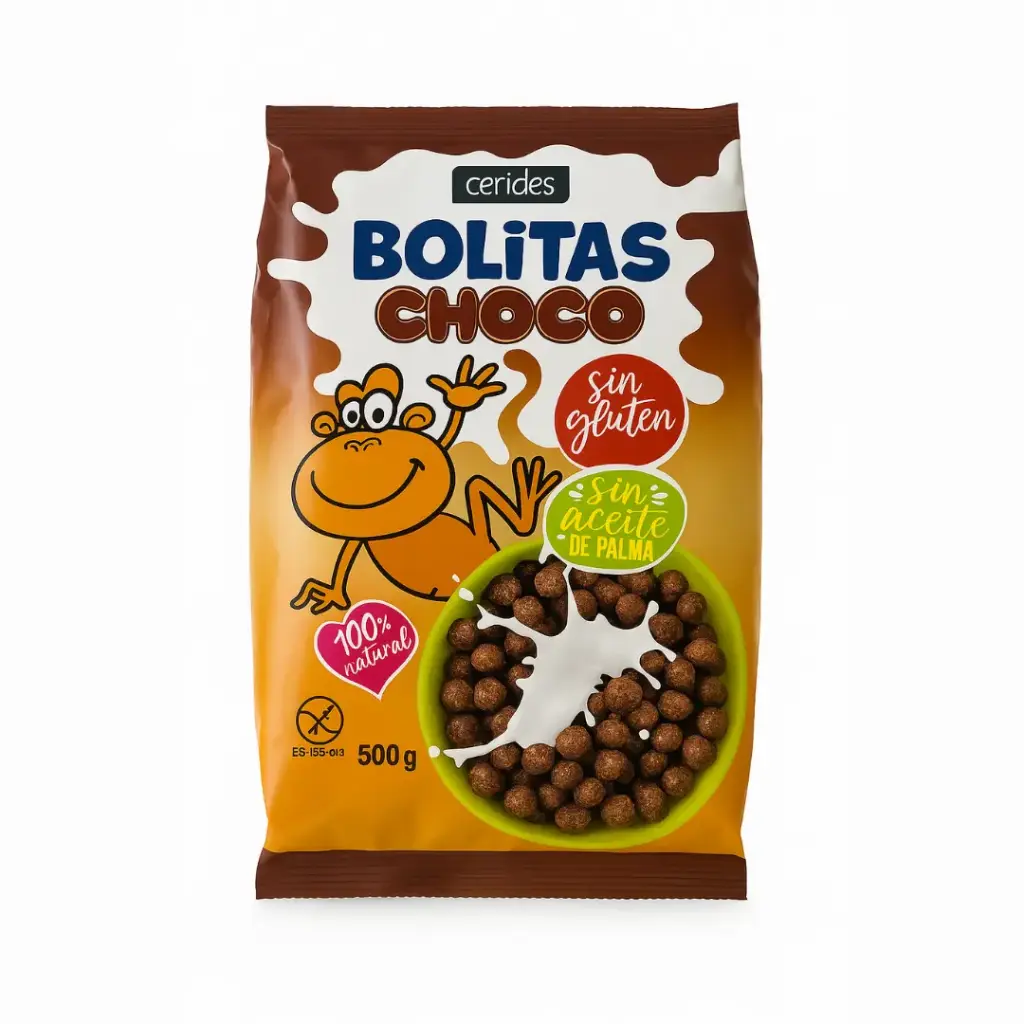 Cereal Bolitas de choco Sin gluten