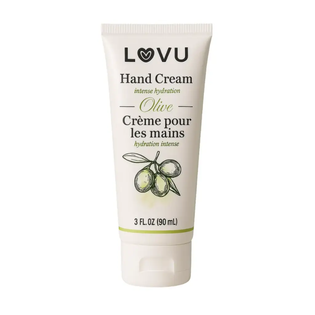 Crema de Manos LOVU con Aceite de Oliva 90ml – Hidratación y Suavidad