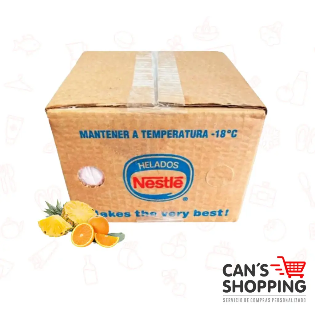 🍨Helado Nestlé Sabor Naranja Piña – 4.5 LT 