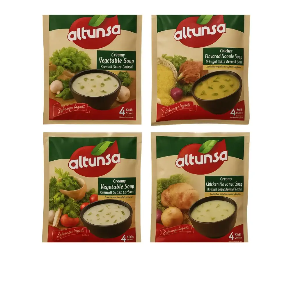 Sopas de Fideos  Altunsa (Sopa cremosa con sabor a pollo)