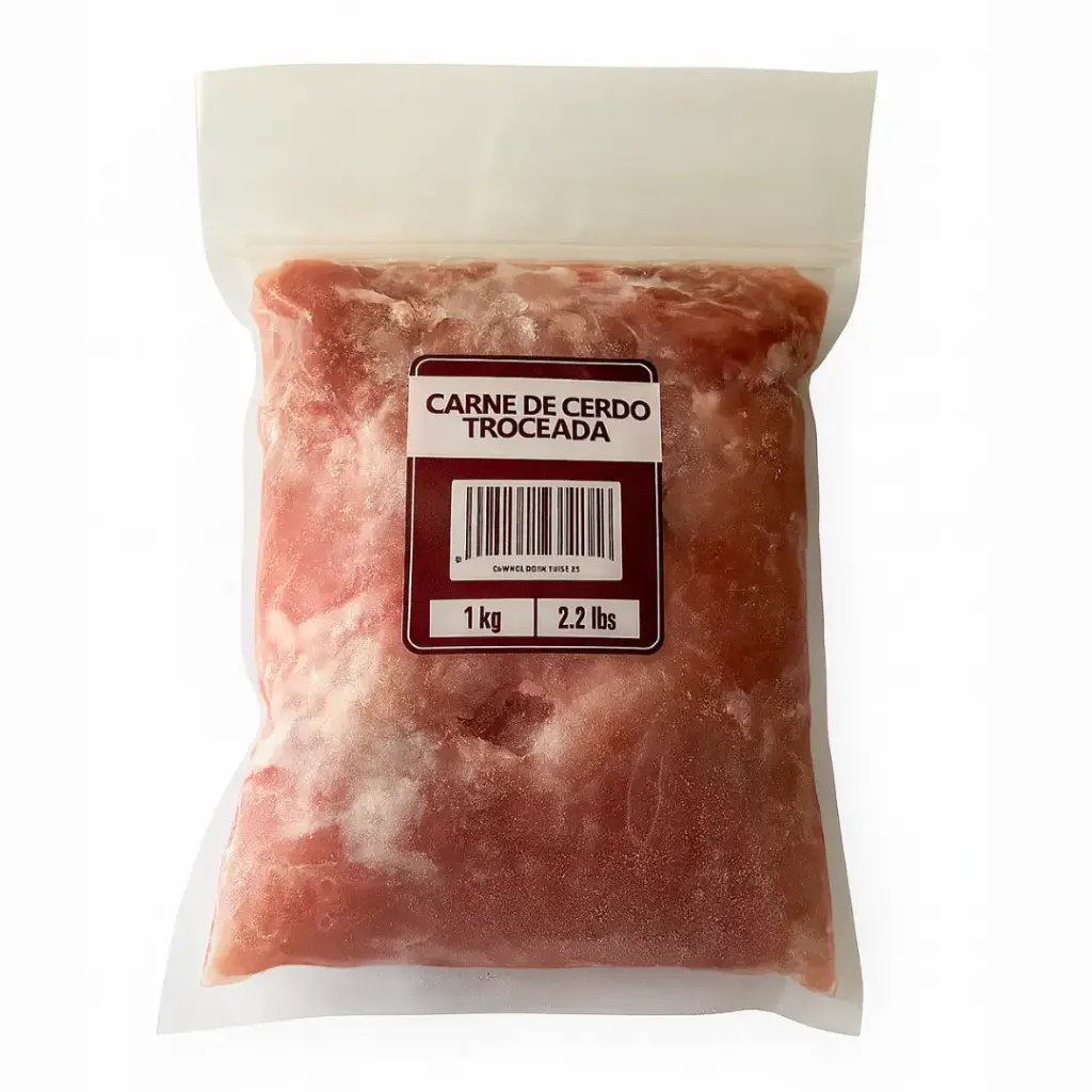 Troceado de cerdo (sellado al vacío)