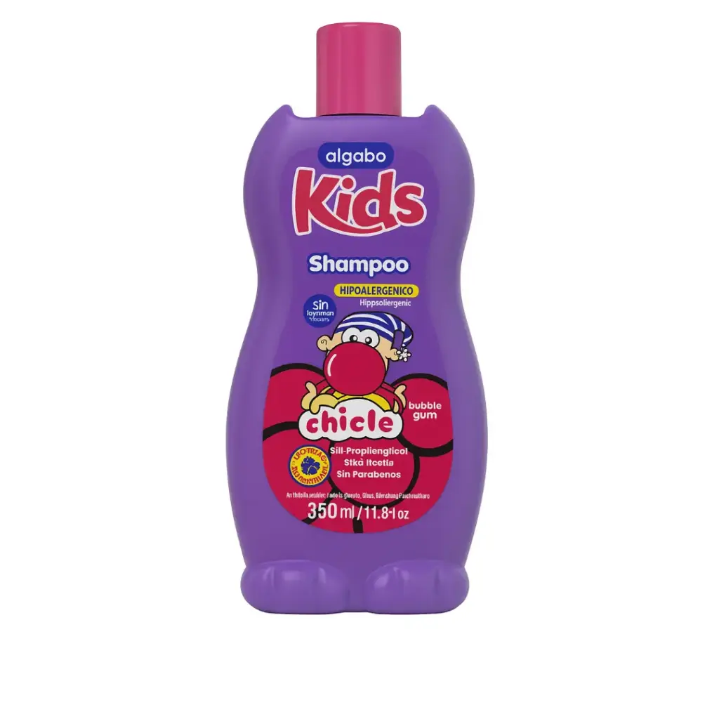 Kids Shampoo Chicle Algabo -Sin lagrimas 350 ml 