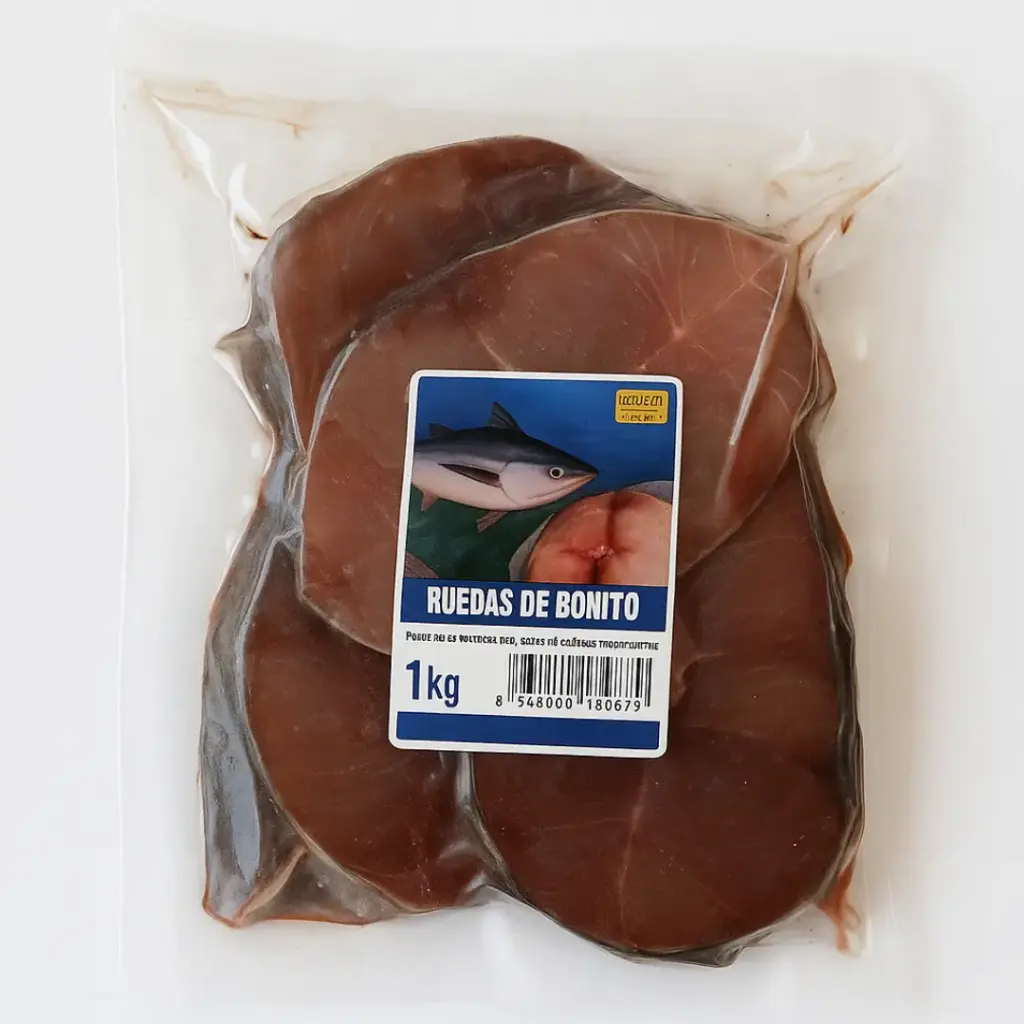 Ruedas de Bonito 1Kg – Pescado Azul Fresco y Congelado