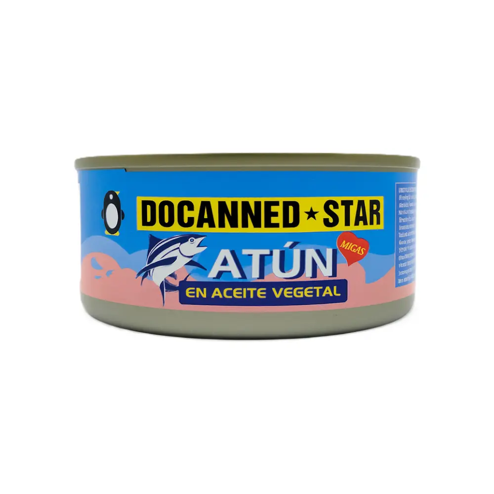 Atún Docanned en aceite vegetal 140g