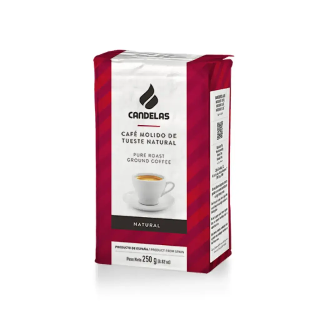 Café Candelas Molido Tueste Natural 250g – Café 100% Natural