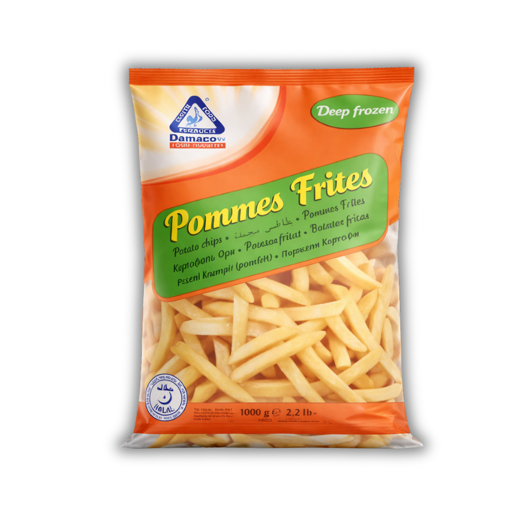 Papas fritas congeladas