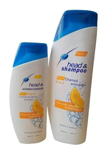 [HEADSHCDD] Shampoo +Acondicionador Anti-Grasa