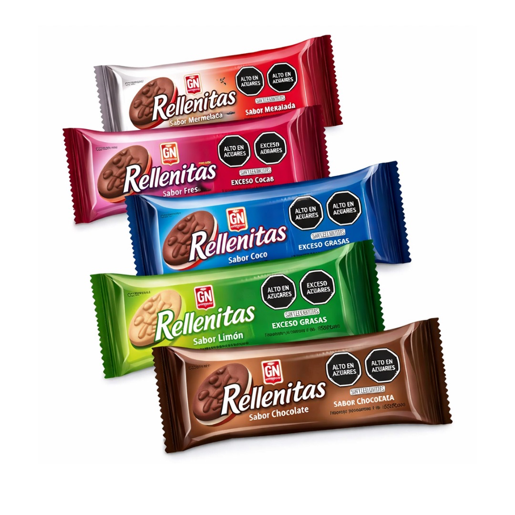 [GALLRELL] Galletas Rellenitas (Chocolate)