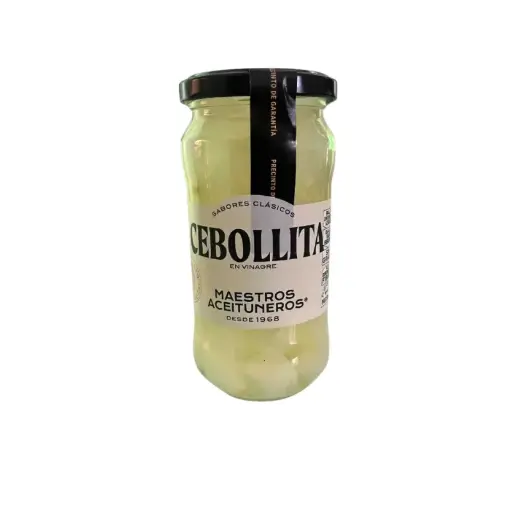 [P018] 📦 Cebollitas en Vinagre Maestros Aceituneros