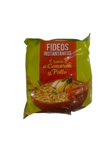 [P102] Fideos instantáneos TB FOOD sabor a camarón y pollo