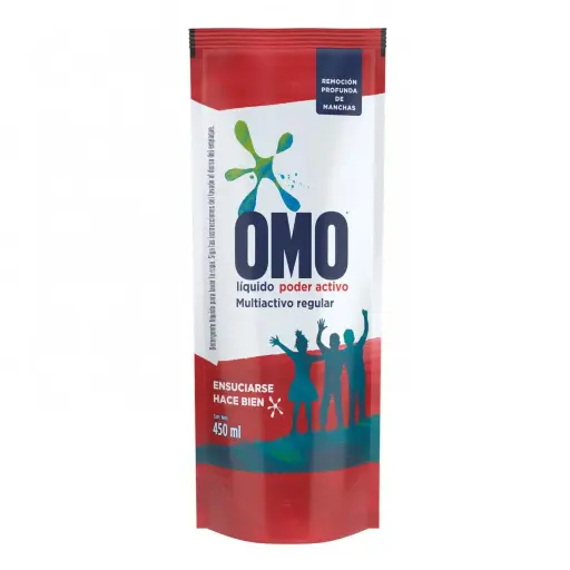 [P141] 🧴 Detergente Líquido OMO Poder Activo Multiactivo – Limpieza Profunda
