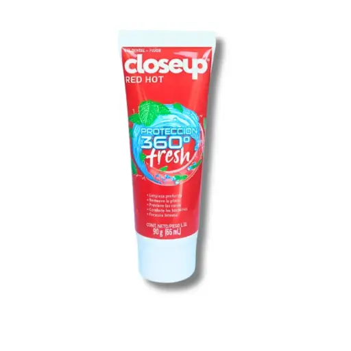 [P193] 🪥 Pasta Dental Closeup Red Hot 90g – Protección 360° y Frescura Intensa