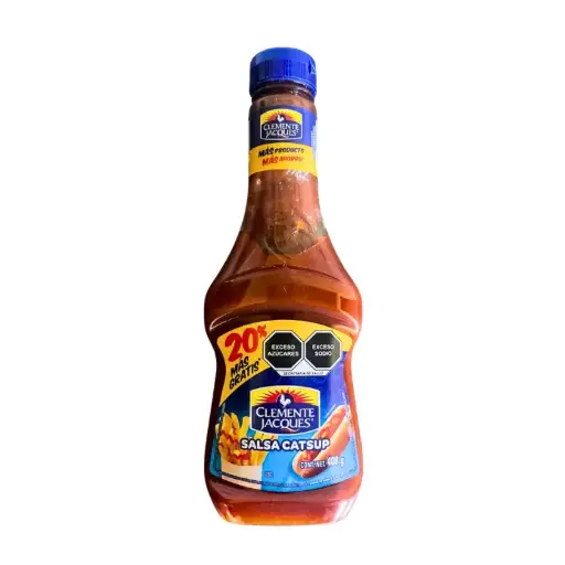 [P203] 🍅 Salsa Catsup Clemente Jacques 408g 