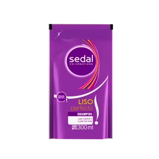 [P211] 📦  Shampoo Sedal Liso Perfecto 300 ml – Cabello Liso y Brillante