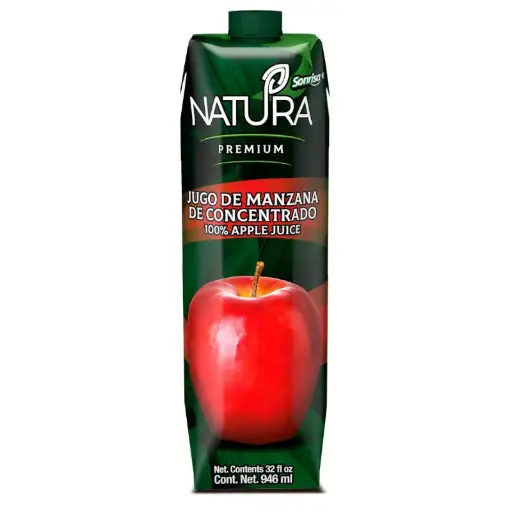 [P240] 🍎 Jugo de Manzana Natura 946ml 
