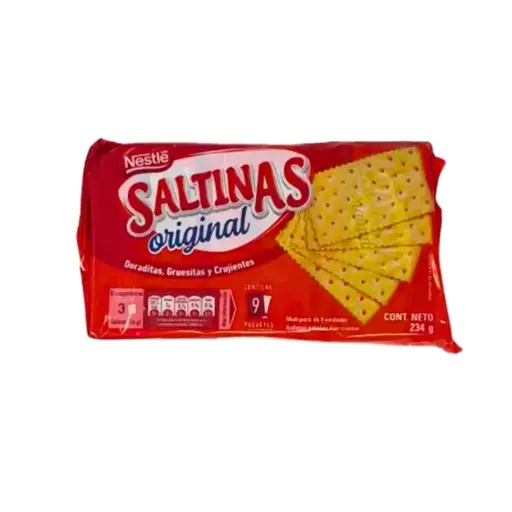 [P250] 🍘 Galletas Saltinas Original Nestlé (234g)