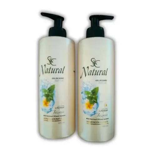[P379] 🛀 Gel de Baño SC Natural Jazmín 400 ml 