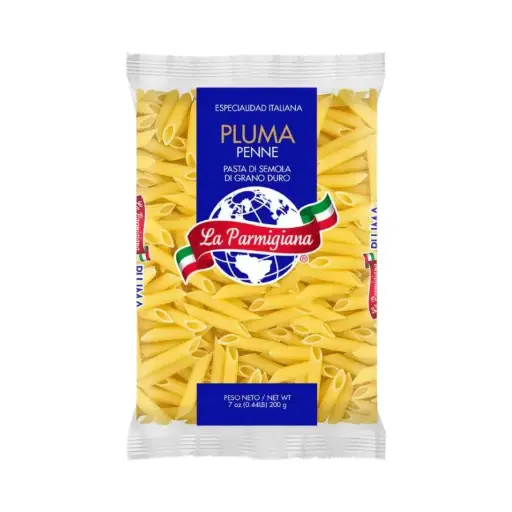 [PPPPATD200] 🍝Pasta Pluma Penne La Parmigiana 200g – Sémola de Trigo Duro