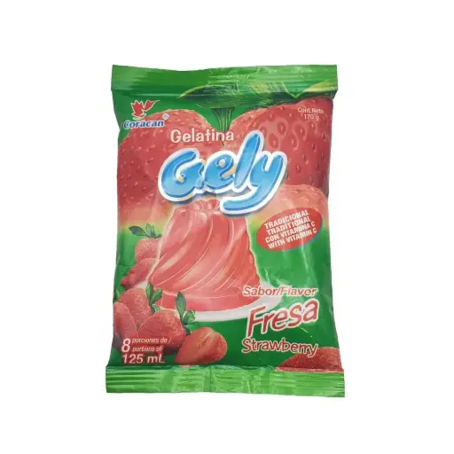 [Ggf123] Gelatina Gely fresa