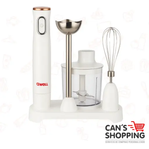 [BTDMGWELL] 🧑‍🍳 Batidora Manual Multifuncional Gwell 