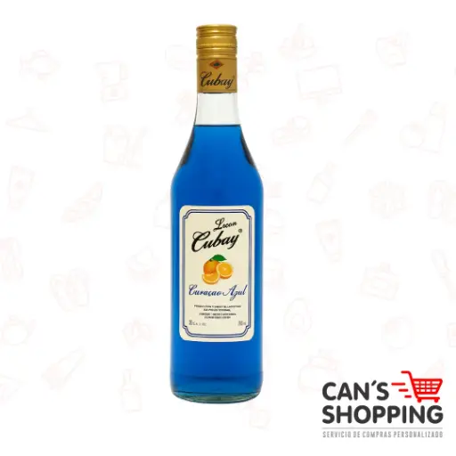 [LCCA700] Licor Cubay Curaçao Azul 700ml – Sabor Tropical y Color Intenso