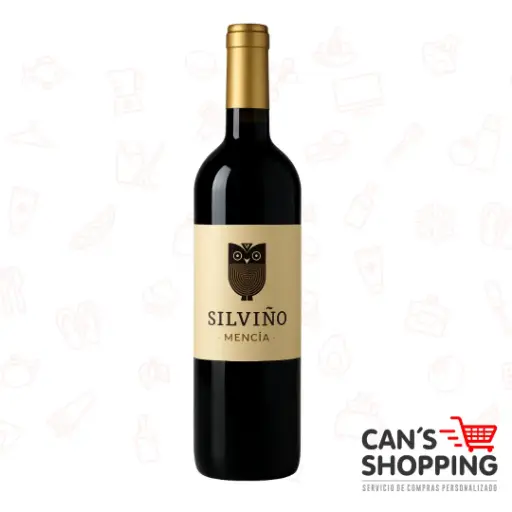 [VTSM750] Vino Tinto Silviño Mencía 750ml – Suave, Frutal y Elegante