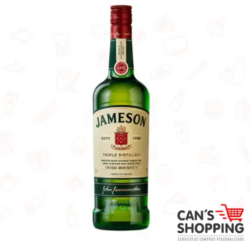 [WJI700TD] Whisky Jameson Irlandés 700ml – Triple Destilado Suave y Premium